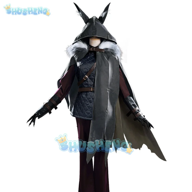 Shusheng الهوية الخامس ساعة الليل Ithaqua تأثيري حلي كوس لعبة أنيمي زي حفلة الهالوين لعب دور الملابس مجموعة كاملة جديدة