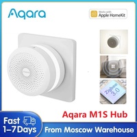 Aqara M1S Hub Zigbee 3.0 Gateway RGB LED Night Light Siri Voice APP Remote Control For Xiaomi Mijia Homekit APP