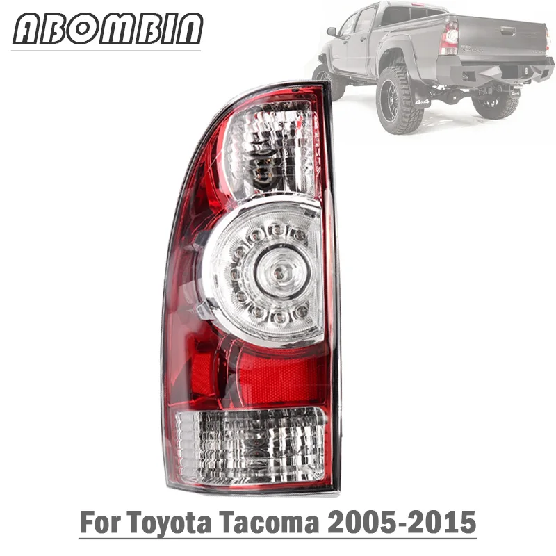 

Rear Back Light Cover Stop Indicator Lamp Shell LED Tail Lamp Housing For Toyota Tacoma 2005 06 07 08 09 10 11 12 13 14 15
