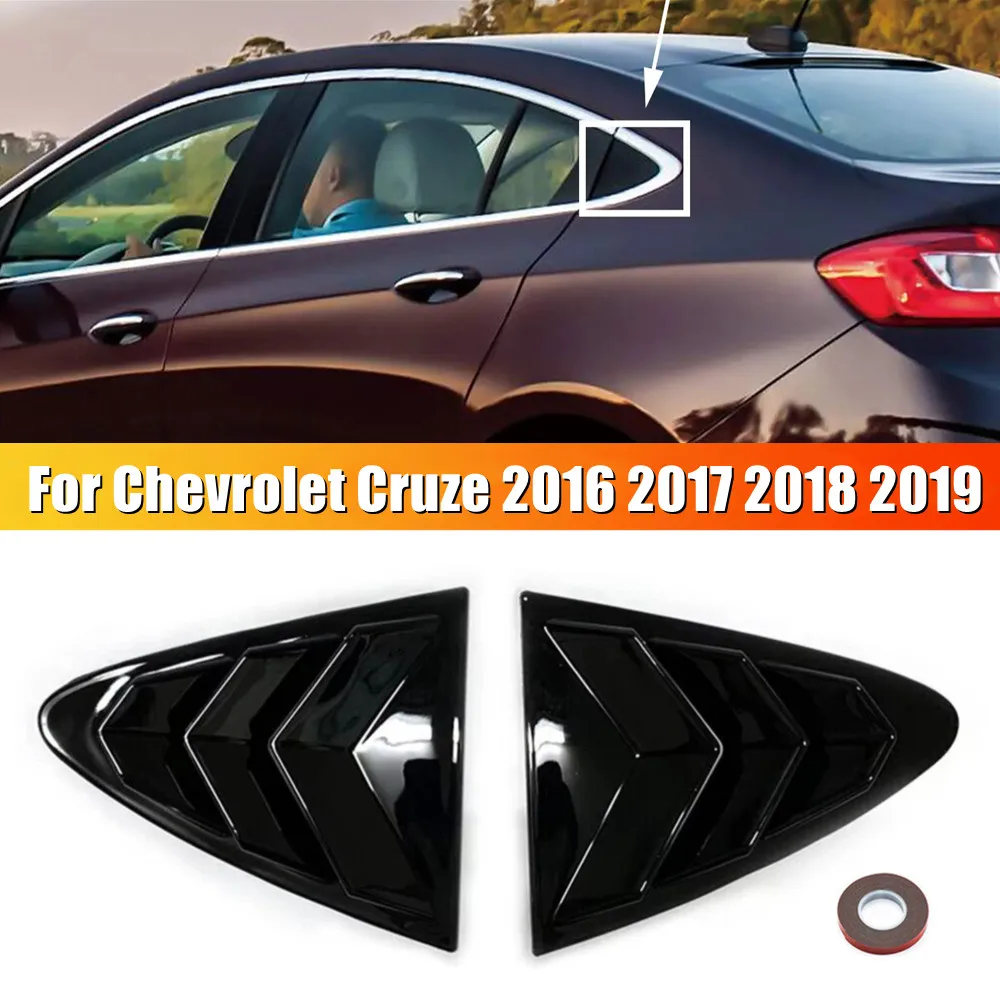 Dla Chevrolet Cruze 2016 2017 2018 2019 Osłona żaluzji tylnej szyby Osłona bocznego otworu wentylacyjnego Osłona przedniej szyby Akcesoria samochodowe
