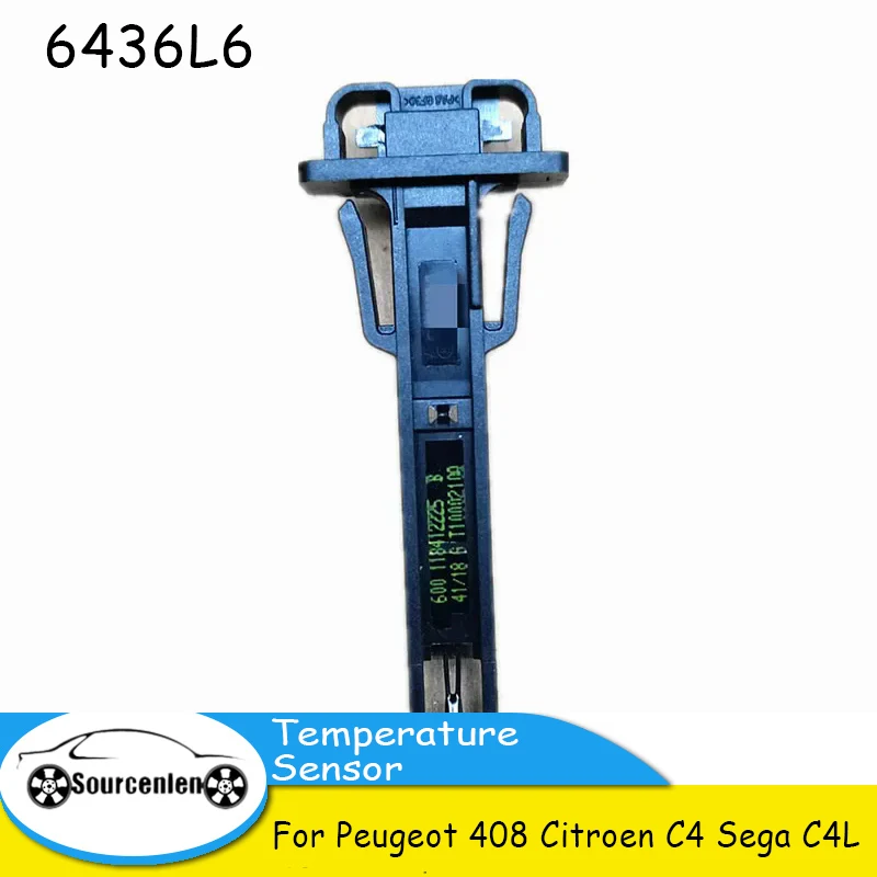 

New Automotive Air Conditioning Temperature Sensor for Peugeot 408 Citroen C4 Sega C4L 6436L6
