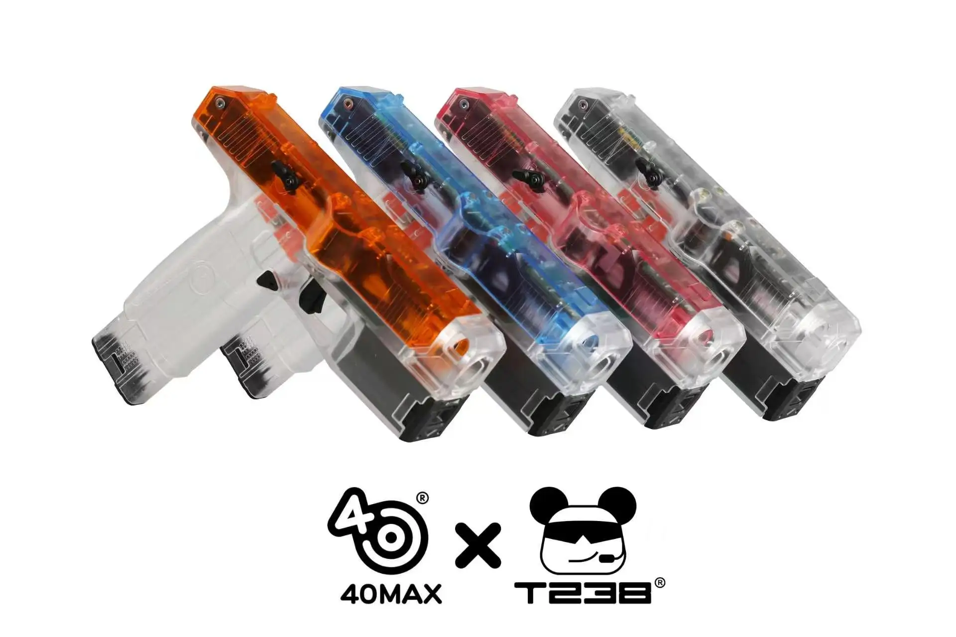 40 Max Lailaps Brushless Flywheel Foam Dart Blaster Toy Brushless Motor OLED Display Semi Auto Burst Full Auto