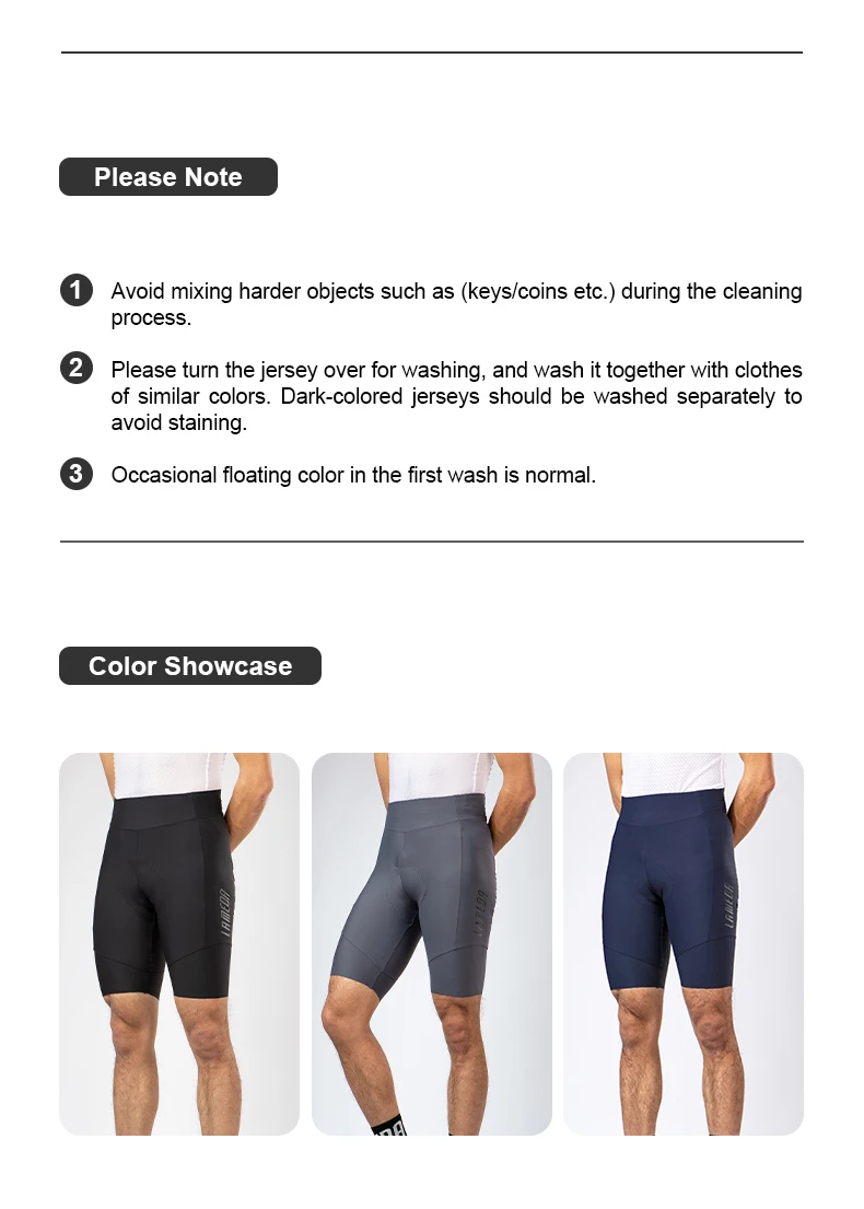 LAMEDA Pro Herren Fahrradshorts mit 3D-Schaumstoffpolsterung, stoßfest, für Straßen- und Mountainbikes, atmungsaktive Fahrradunterwäsche, Shorts, Hosen – Detail 4