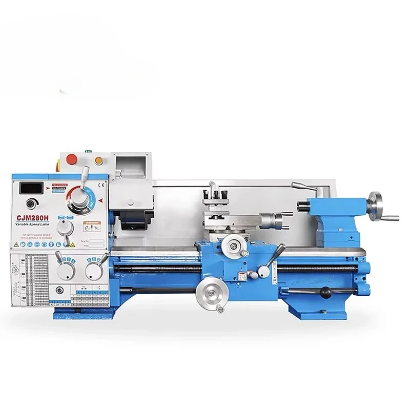 Customized CJM280H Desktop Lathe 500mm High-Precision Multi-Function Automatic Threading Metalworking Craft Machine for Home Use