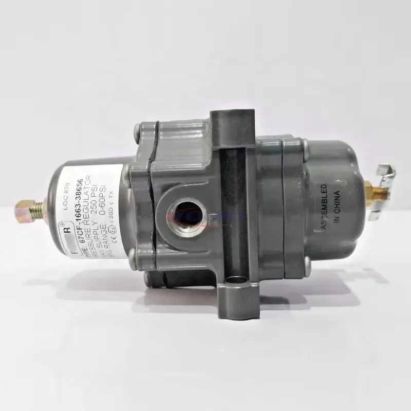 New Original 67CF-1663-38656 Instrument Air Filter Regulator with Internal Relief Valve Pressure Reducing Regulators