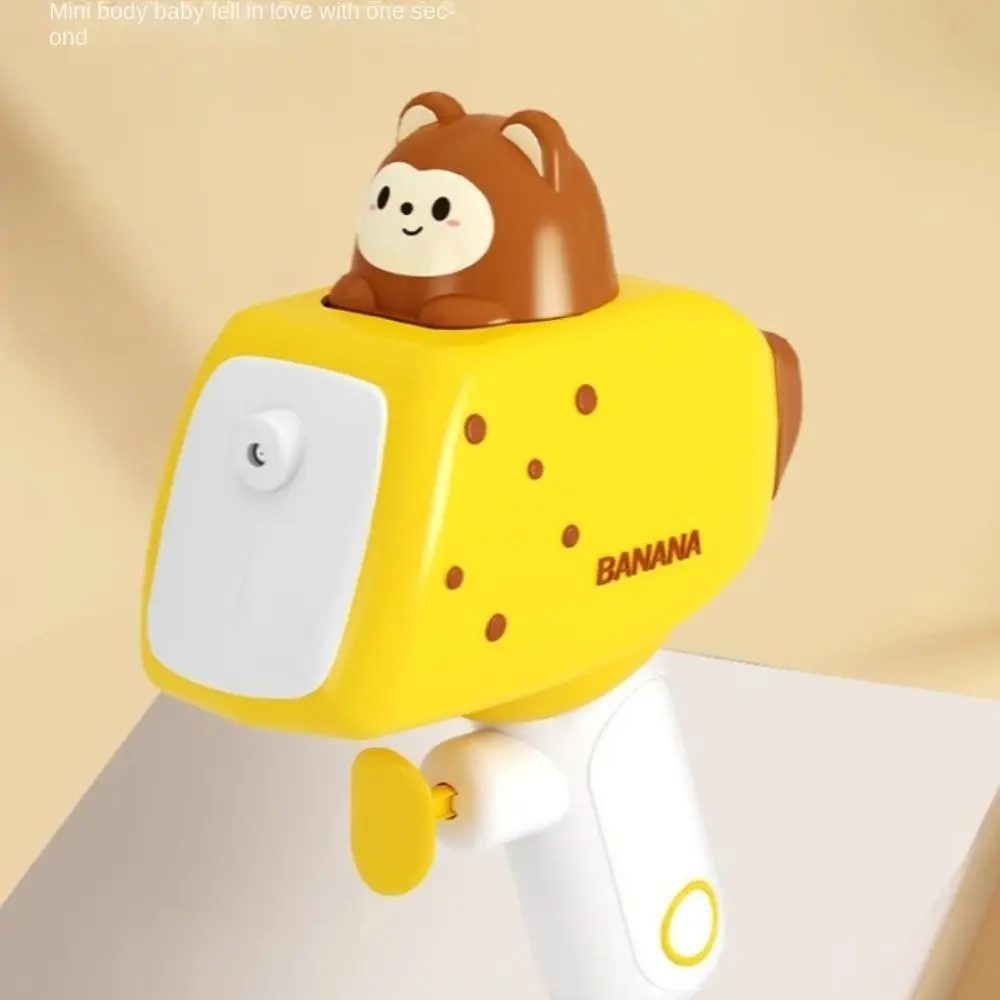 Fruit-shaped Banana Water Spray Toys Press Type Animal Design Orange Bath Fountain Monkey Cute