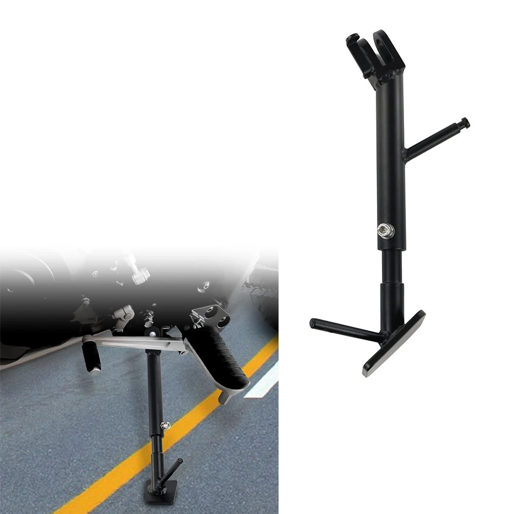 DL 1000 Motorcycle Adjustable Kickstand Side Stand Fit For Suzuki V-Strom 1000 DL1000 2002 2003 2004 2005 2006 2007 2008-2013