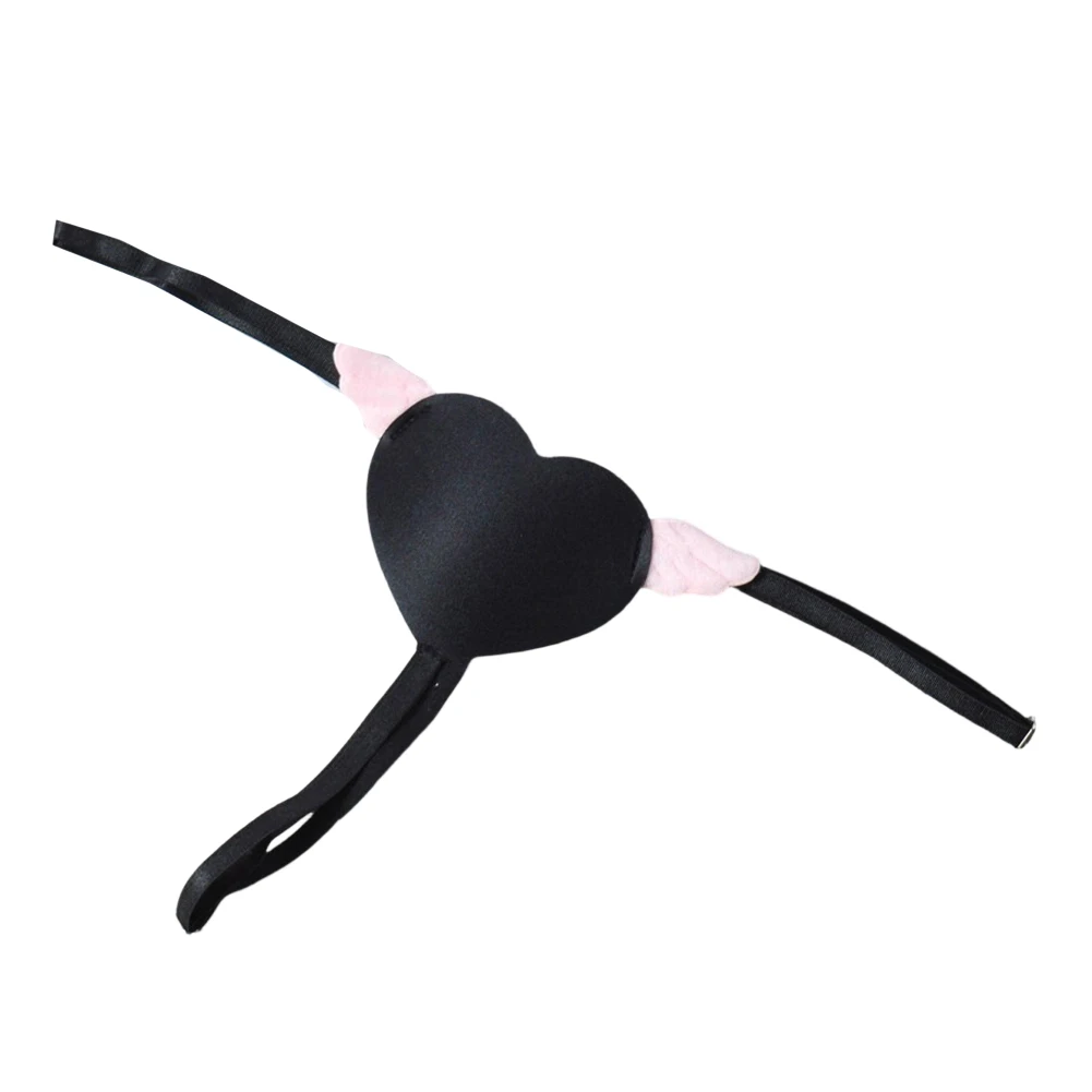 

Men's Love Modeling Briefs Underwear G-String Lingerie Elastic Waist Adjustable Thongs Extreme Panties Low Rise Men Underpants