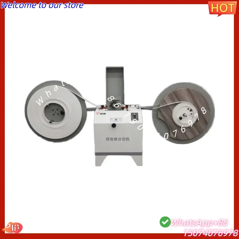 2026 Automatic Edge Band Slitting Machine Edge Banding Marking Wood Based Panels Machinery Same Color Letters Dividing Tape