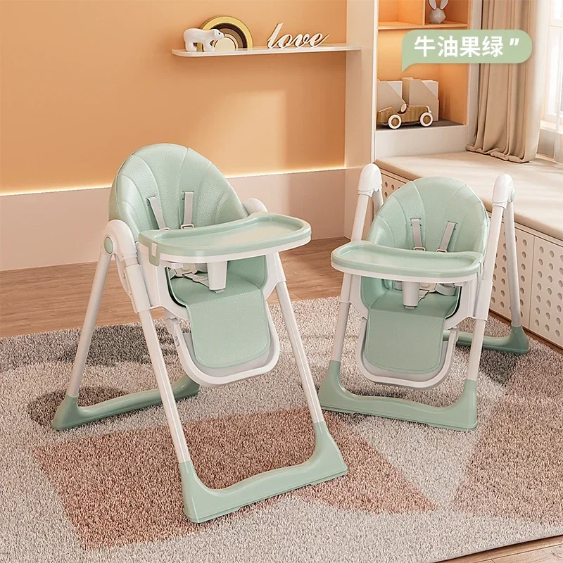 

Baby Dining Chairs Children's Dining Chairs Can Be Adjusted Height Folded Reclined Baby Dining Chair