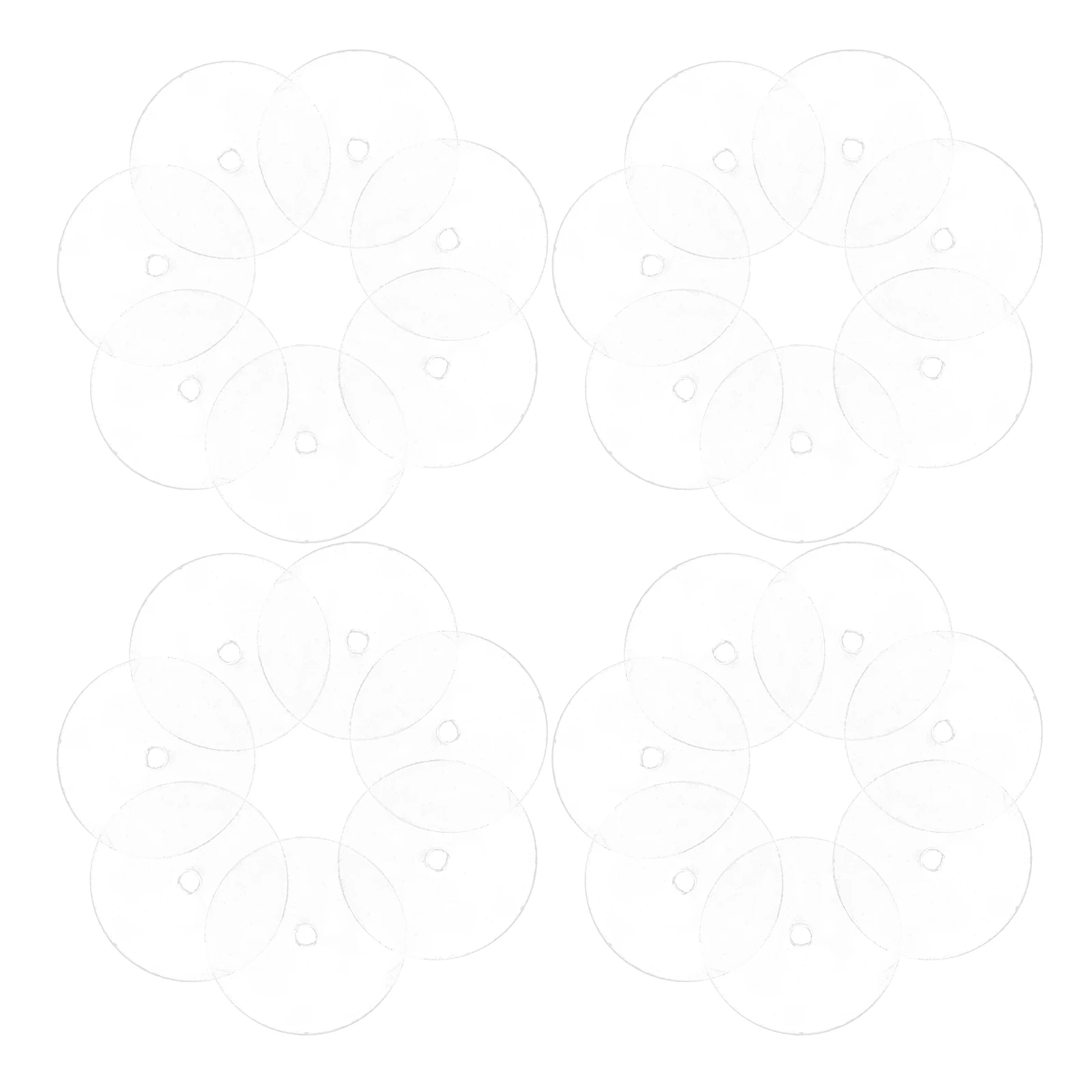 

100pcs Eva Earring Backs Clear Foam Cushion Pads Secure Stabilizer For Heavy Earrings Invisible Comfortable Support Daily Use