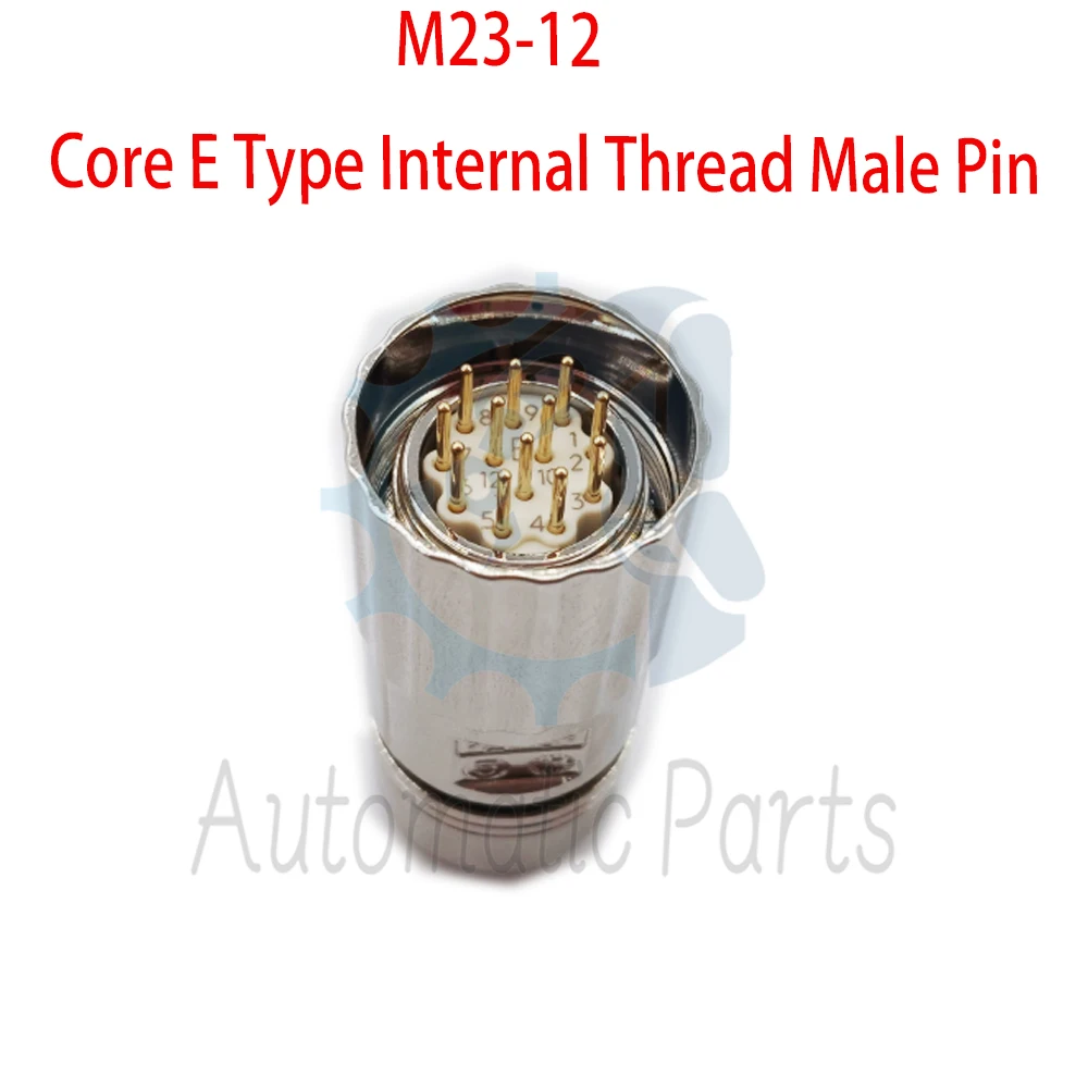 m23シリーズコネクタ、シーメンスs120モーターエンコーダ信号フィードバックケーブルコネクタと互換性あり、12芯
