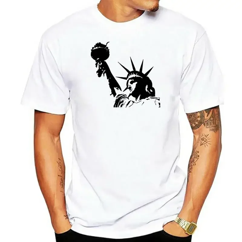 

LE Mafioso Men'S Stick Up Short Sleeve T Shirt White Tee Tattoo graphic t shirts men clothing