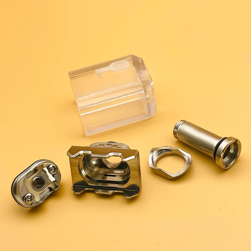 جسر DSX New Monarchy iMobb RBA مع خزان زيت متكامل لـ Billet / BB / Boro Mod مع دبوس هوائي 0.8 1.0 1.2 1.5 2.0 3.0 4.0 #4