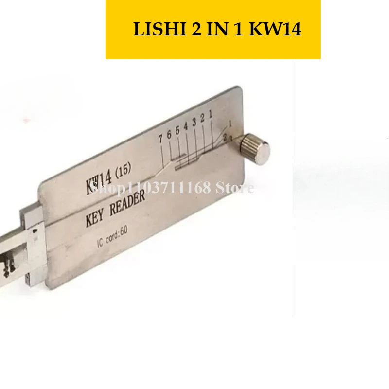

1PCS Original Ishi 2in 1 KW14/KW15 for Kawasaki Bike Reader and Decoder Lock Picks Ganzua Locksmith Key Decoder Picking Tool