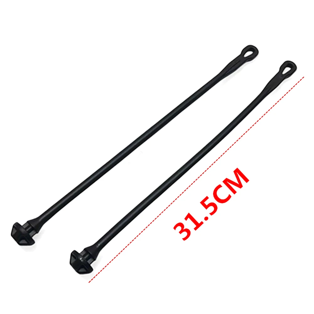 Acessórios para carro conforme mostrado na imagem, tiras para prateleira de pacotes, instalação rápida, 2 peças incluídas, montagem de alta universalidade