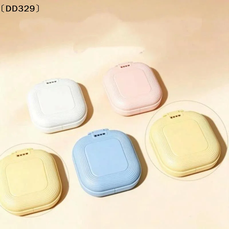 Denture Tray Box Dental Braces Retainer Case Vent Holes Dental Denture Box ​False Teeth Protective Case〔DD329〕
