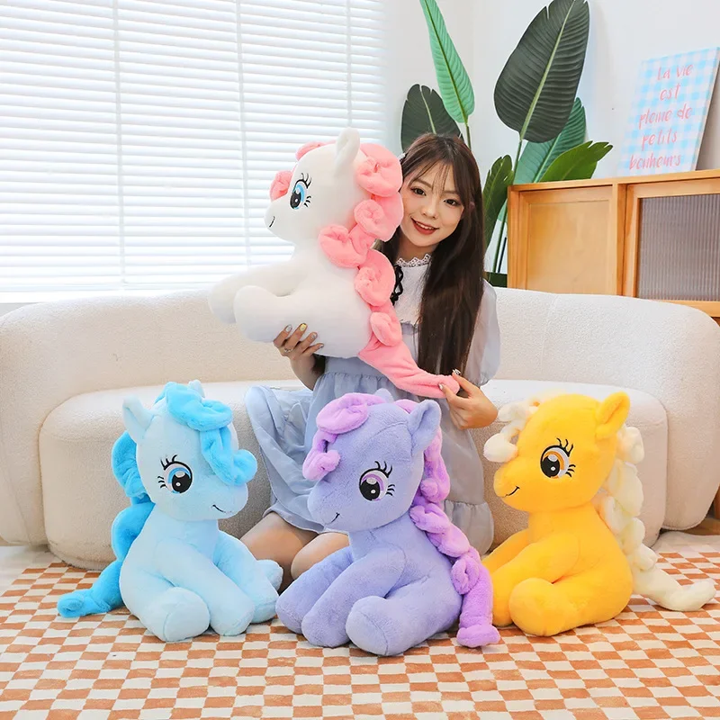 

Anime My Little Pony Prototype Plush Doll Soft Pillow Girl Heart Fluttershy Sofa Ornaments Children'S Toys Birthday Gifts Custom
