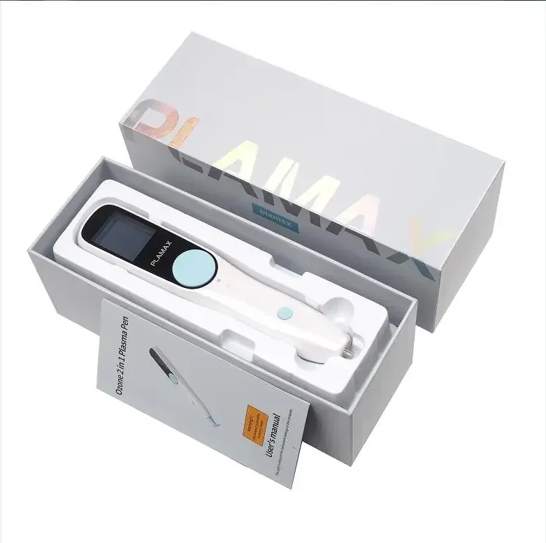 2022 Newest Ozone fibroblast 2 in 1 High frequency Plasma Pen for Mole Dark Spot Helosis Wrinkle Removal