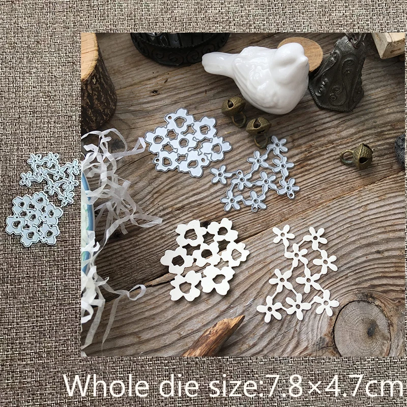 New Design Craft Metal stencil mold Cutting Die Flower cluster decoration scrapbook die cuts Album Paper Card Craft Embossing