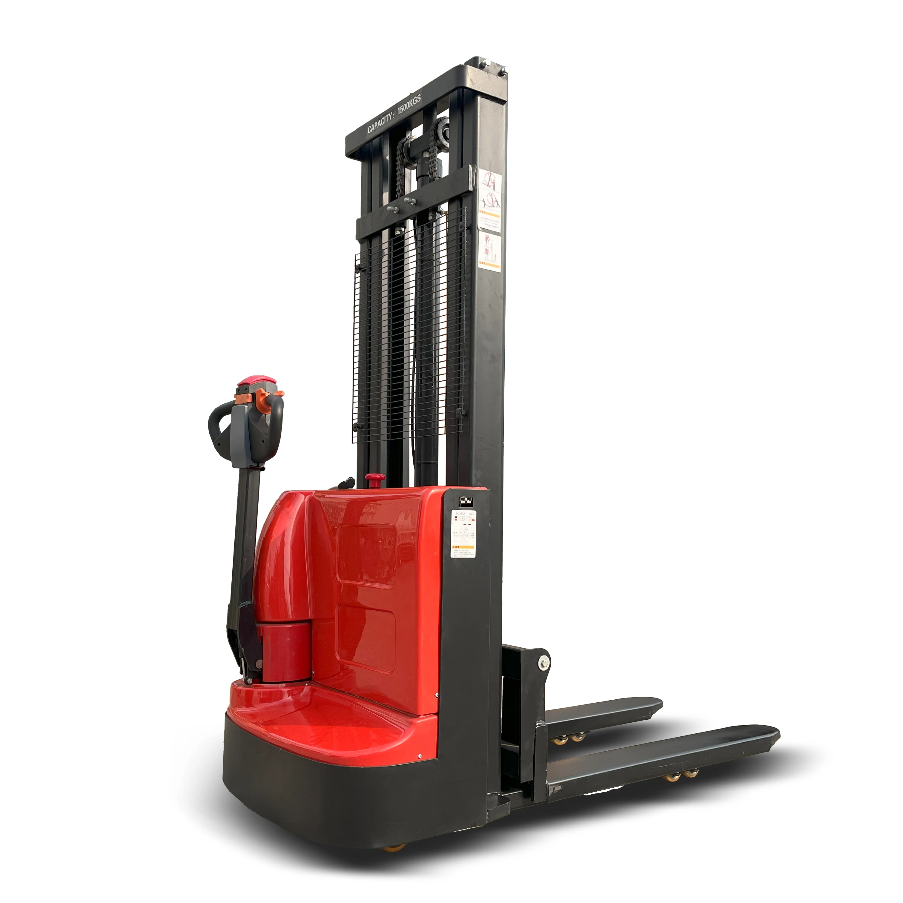 Fully Walkie Electric Stacker1000kg 1500kg 3500mm with CE Certification for Multiple Scenarios