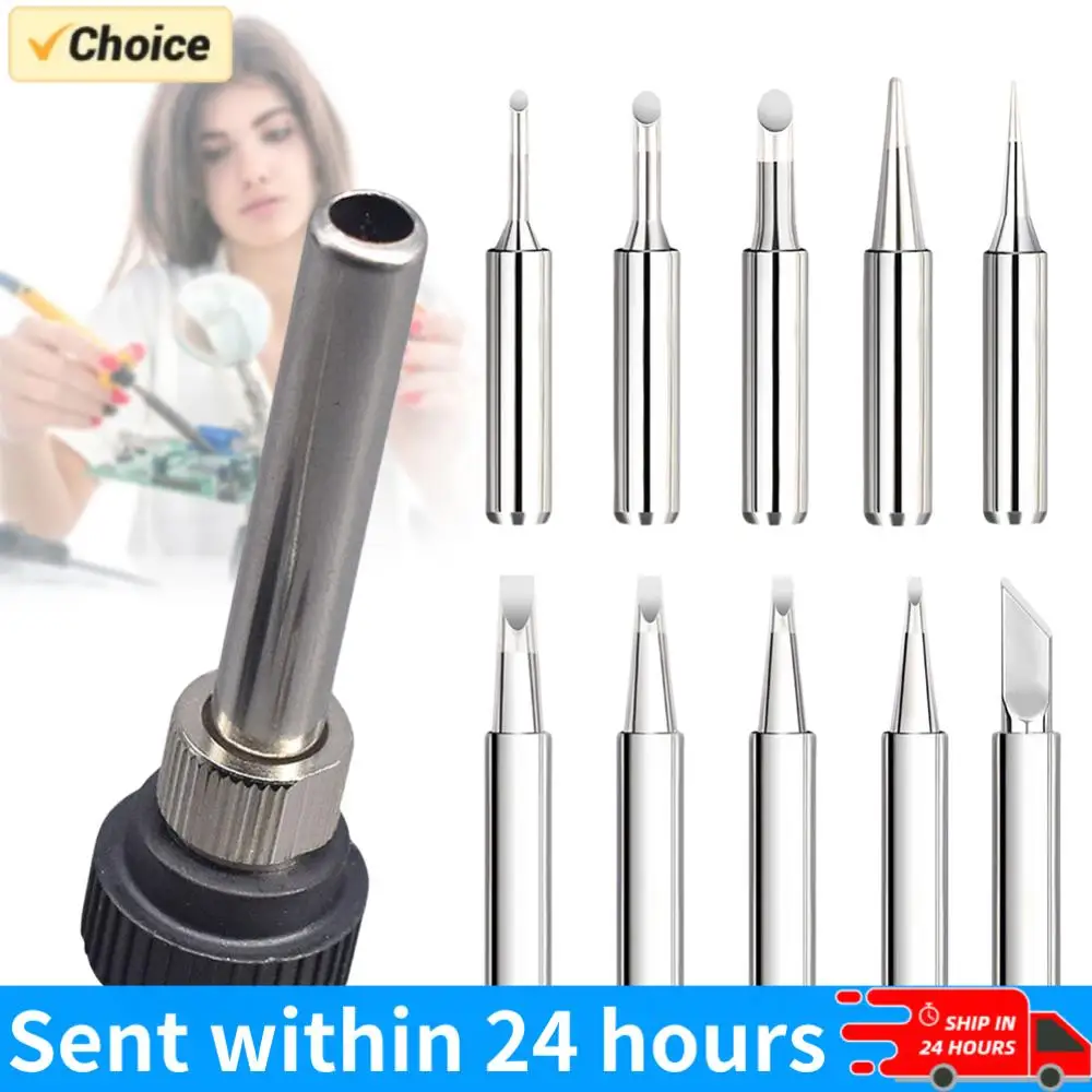 

Набор из 11 сменных наконечников для паяльника с втулкой 900M, бессвинцовые, для паяльной станции