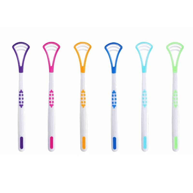 1Pcs Pack Tongue Brush Tongue Cleaner Scraper Cleaning Tongue Scraper For Oral Care Oral Hygiene Keep Fresh Breath