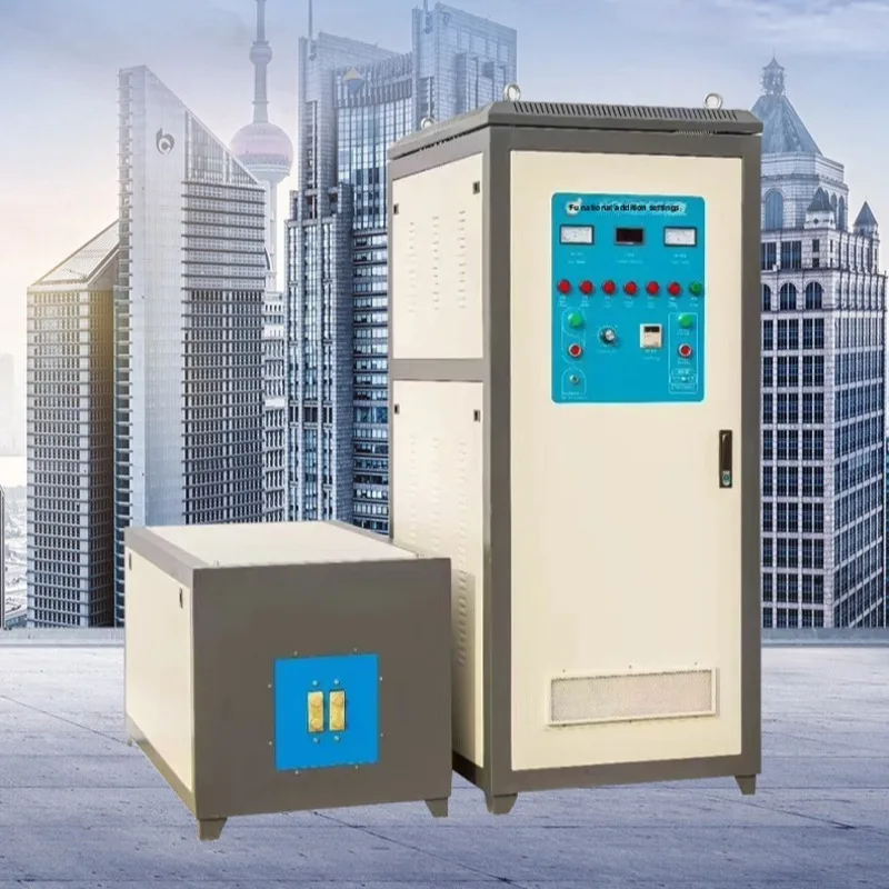 중형 기계 금속 전기 유도 가열 단조 레드 펀칭 고주파로