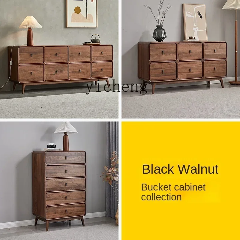 

XL Solid Wood Tailstock Chest of Drawers Bedroom Storage Chest of Drawer Solid Wood Locker