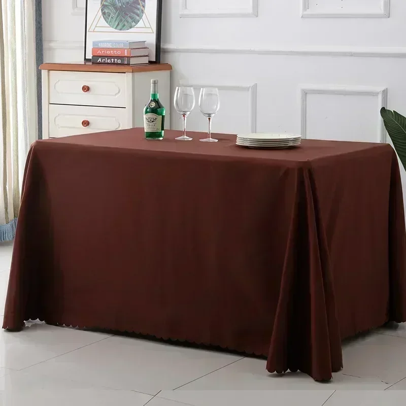 

2024 Household waterproof, scald resistant, oil resistant, and washable tablecloth rectangular S