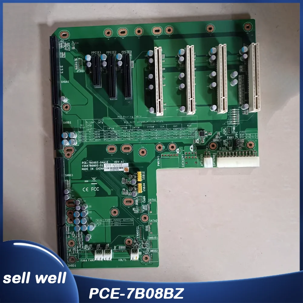 Industrial control computer base board PCE-7B08BZ-04A1E REV:A1 PCE-7B08BZ