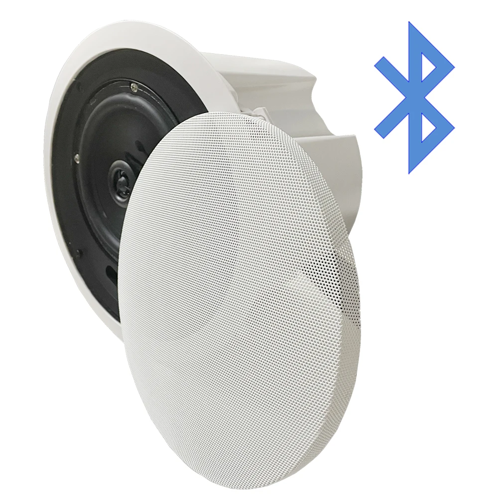 

Multi-room Wireless WIFI Active Ceiling Speaker With AUX TV Audio Input Support Bluetooth 30-60W Power