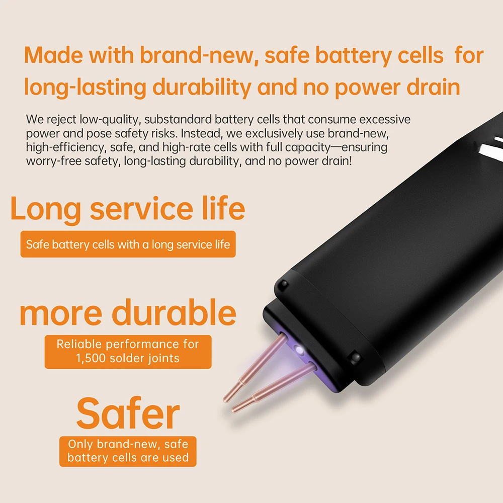 Spot Welder DIY Handheld Portable Spot Welding Machine 8 Gears Adjustable for 18650 Lithium Battery DIY kit Battery Repair Phone