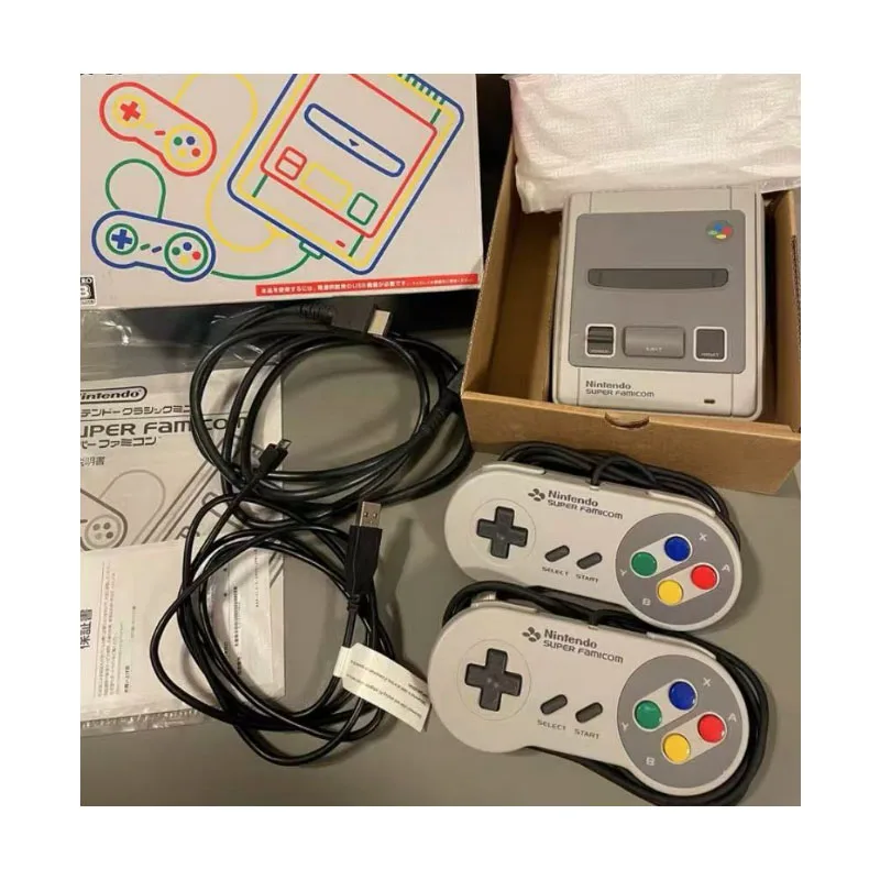 For Nintendo SFC mini TV game console comes with 21 built-in gaming products, including a console, controller, and HDMI/USB cabl