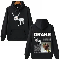 Drake for All The Dog 후드, 남녀공용 하라주쿠 풀오버 상의, 맨투맨 음악 팬 선물