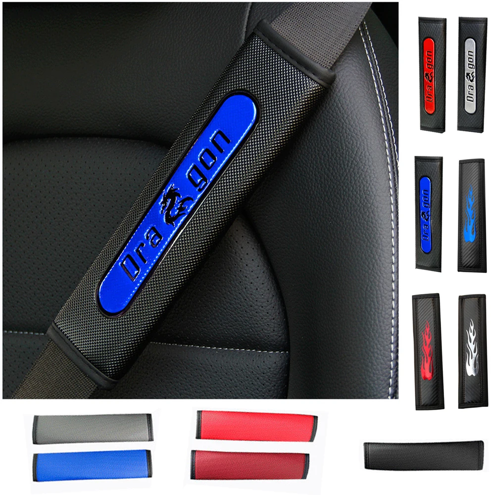 

For GREELY Emgrand EC7 LC X7 GX7 EX7 Car Seatbelt Cover Auto Safety Belt Shoulder Cover Protection Seat Belt Pad Car Accessories