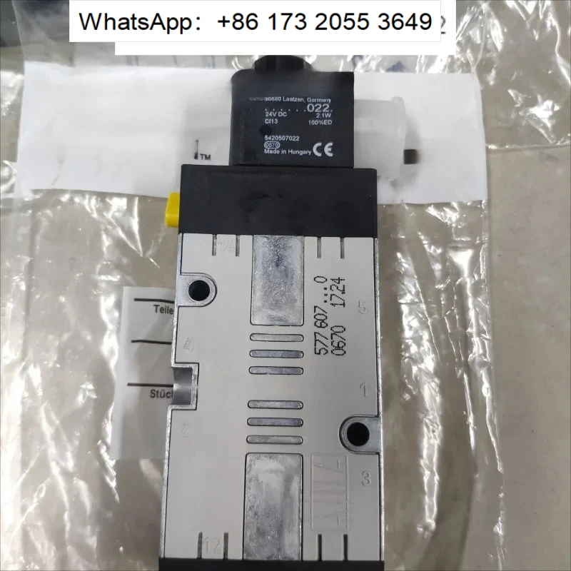 5/2 Way Pneumatic Solenoid Valve 5776080220 5776070220 5776270220 DC24V Single Double Coil For Automated Air Circuit Control