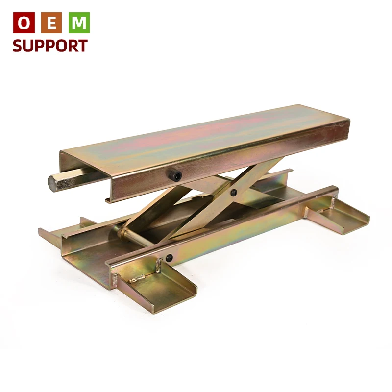 High Quality  Car Maintenance Tool Capacity 500KG Scissor Lifting Motorcycle Stand Platform for Workshop