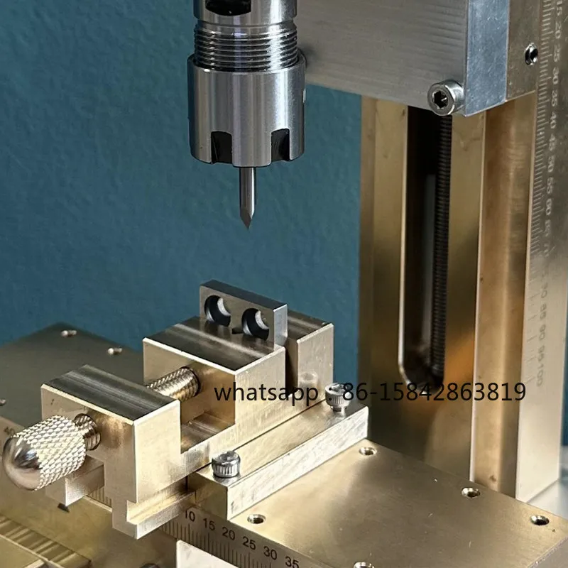 Bench Drill Multifunctional Micro Drilling and Milling Machine High Precision Drilling Machine Error 0.01mm