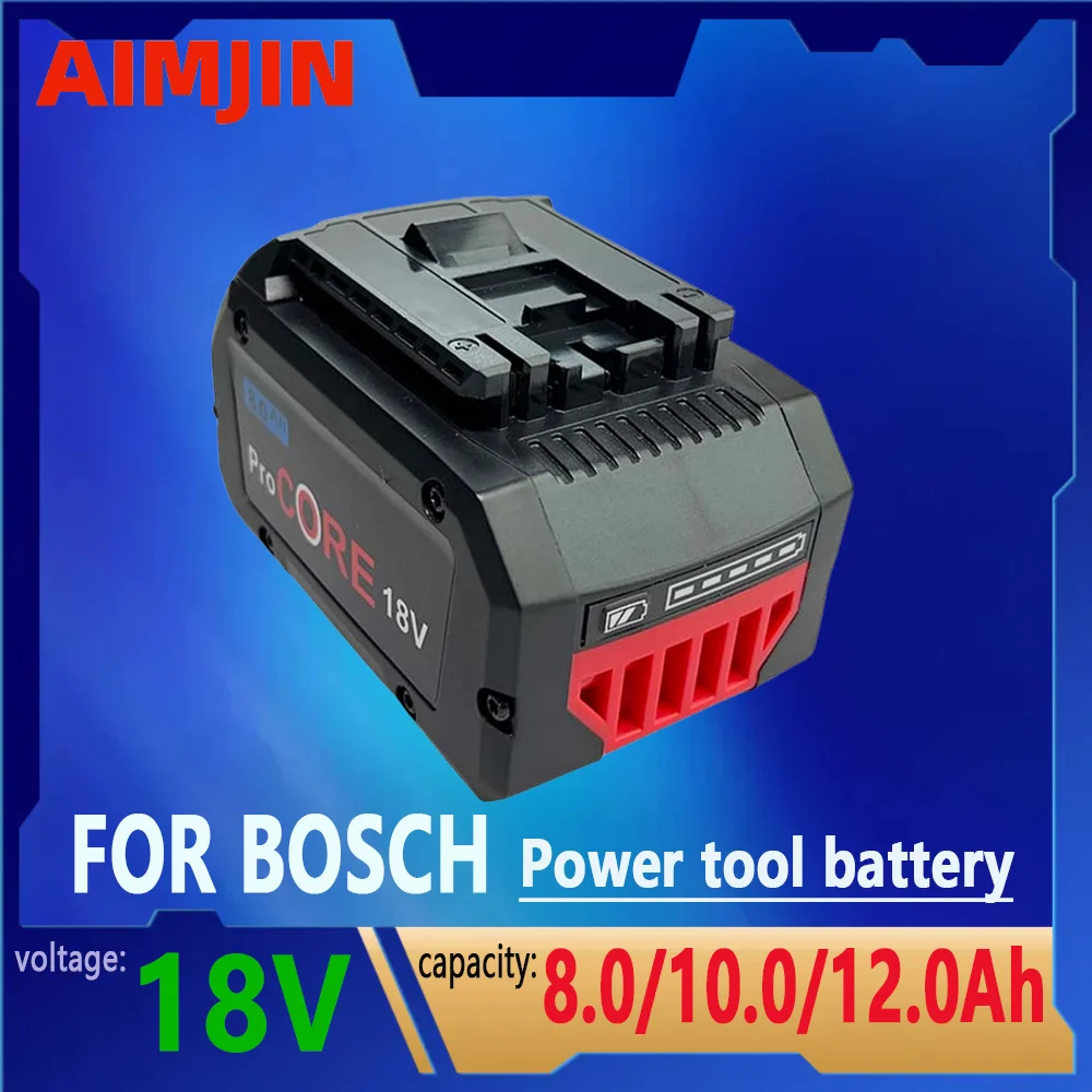 For Bosch 18V backup battery 100% brand new 18V/8.0/10/12 ah rechargeable lithium-ion battery