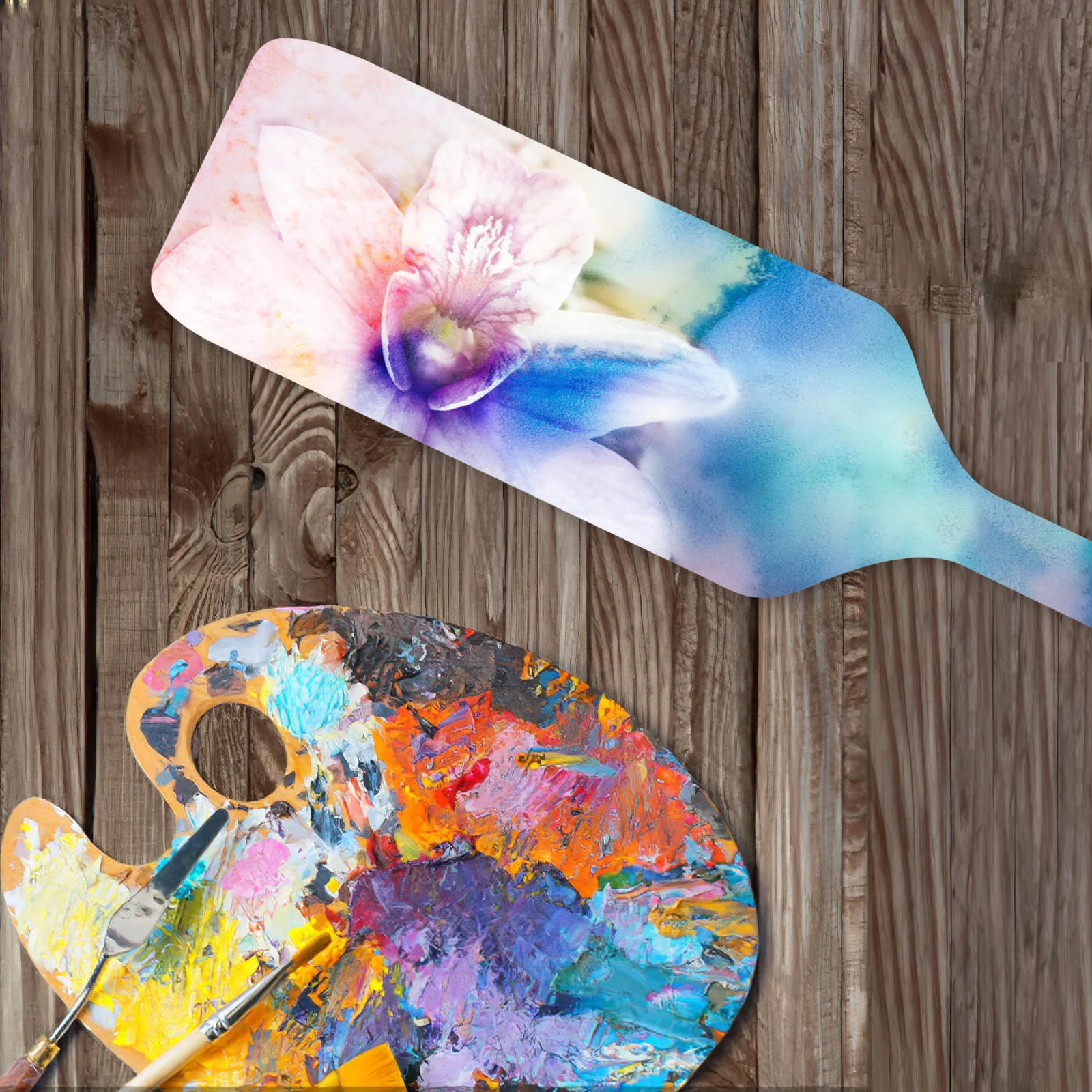 

2 pcs Unfinished Wooden Paddles Solid Pine Fraternity Craft Boards For Diy Home Decor Wood Crafts Handicraft Tools