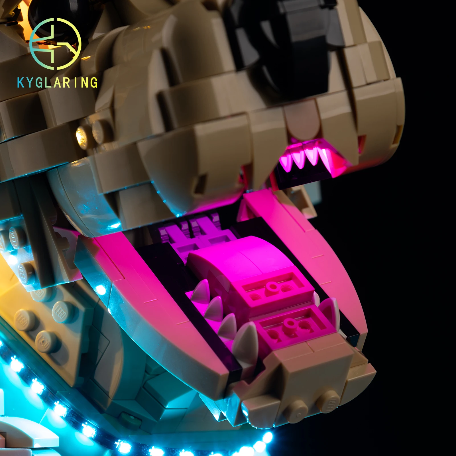 Kyglaring Led Lighting Set Diy Toys for Lego Golden Retriever Puppy 11384 Building Blocks