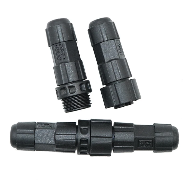 M16 waterproof connector 2-core/3-pin/4-hole/5p/6/7/8/9/10/11/12 male and female mating connectors