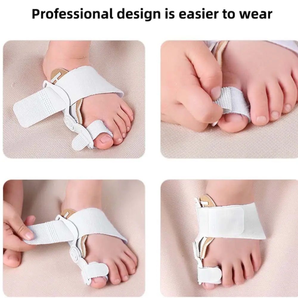 Pedicure Foot Care Orthopedic Supplies Bunion Splint Brace Toe Valgus Corrector Children Toe Separators Big Toe Straightener