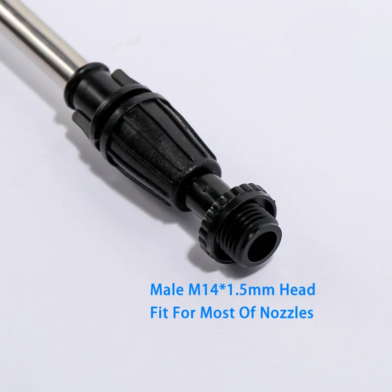 2-قسم قابل للسحب قضيب رش قضيب من الفولاذ المقاوم للصدأ للكهرباء اليد ضغط البخاخ حديقة رش المبيدات الملحقات #5