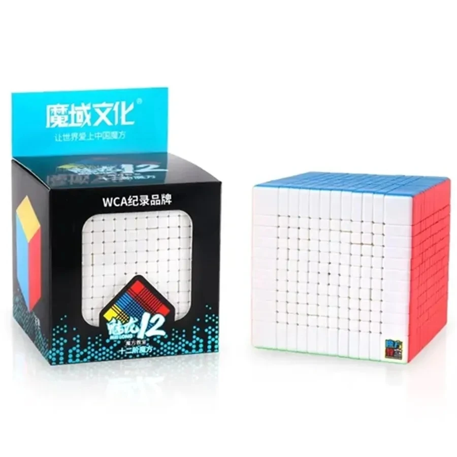 MoYu MFJS MeiLong 12 12x12 Magic Speed Cube Stickerless Professional Puzzle Toys Meilong 12x12 Cubo Magico