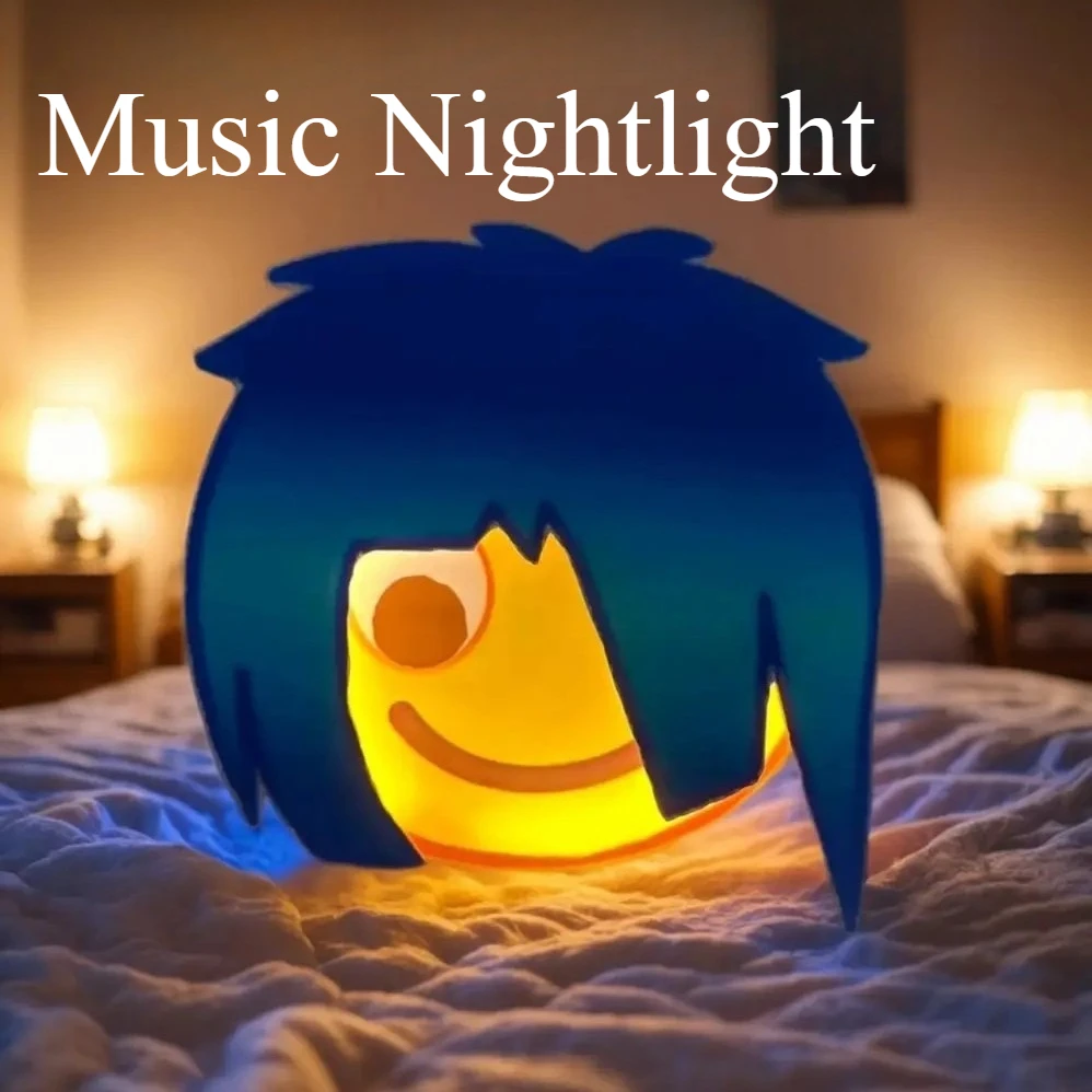 

SMT Expression Intelligent Night Light Magnetic Charging Wall Light Sleep Night Decoration Ornament