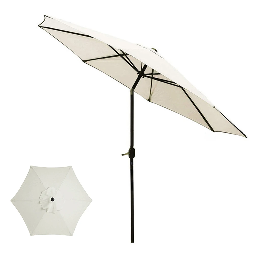 

Запасной зонт-навес на 6 спиц без стойки, 2 м, солнцезащитный, с защитой от УФ-излучения, съемный, для улицы, пляжа, сада