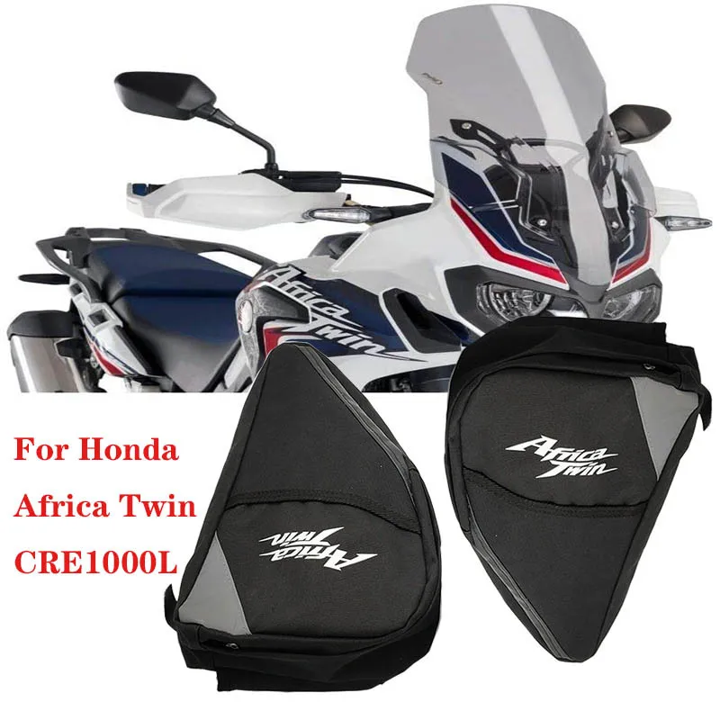 Motorcycle Frame Crash Bars Waterproof Bag Repair Tool Placement Bag For Honda CRF1000L Africa Twin CRF1000L Adventure Sports