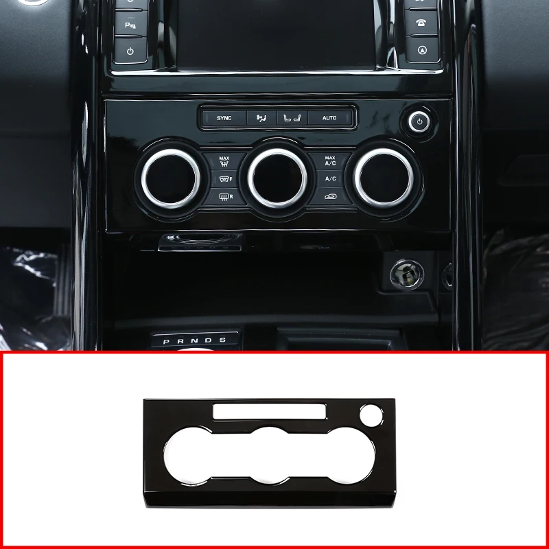 For Land rover Discovery 5 LR5 L462 2017-2020 Gloss Black Abs Center Air Conditioning Panel Cover Trim Car Interior Accessories